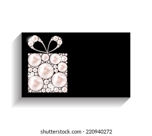 Company Business Card Vector Illustration