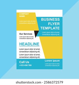  Company Business flyer template Design