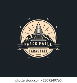 Company business logo template. Packing company logo design.