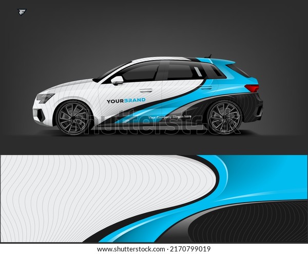 Company\
Car and Van Wrap design. Modern printable\
file