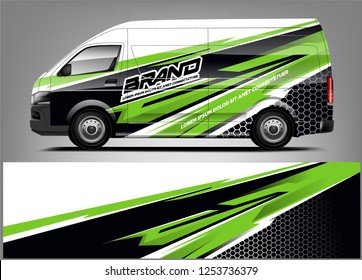 Company car wrap. wrap design for company car and services.