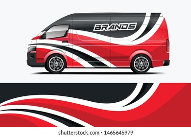 Company car wrap. wrap design for company car and services dekal
