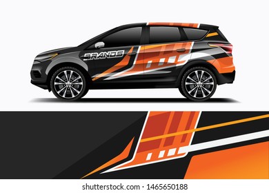 Company car wrap. wrap design for company car and services dekal
