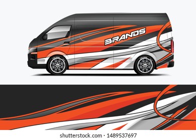 Company car wrap. wrap design for company car and services dekal
