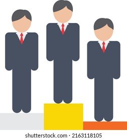 categorización de la compañía de personas primer segundo tercer concepto  