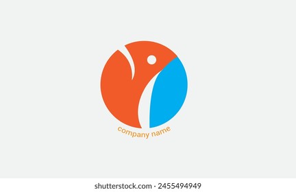company circle logo icon vector
