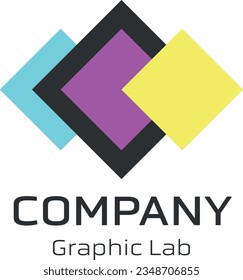Company CMYK logo graphic lab