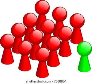 Company, corporation, or people group leader