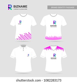 Company design T shirt with logo and design 