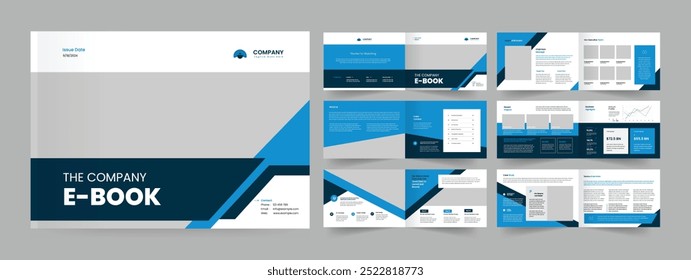 empresa design de layout de ebook design moderno ebook