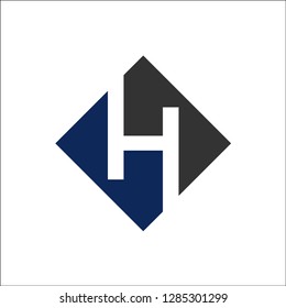 company H letter logo vector - Vector