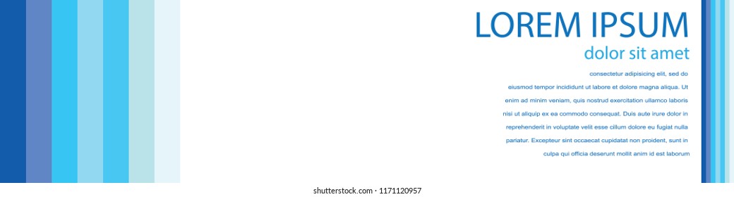 Company header and banner