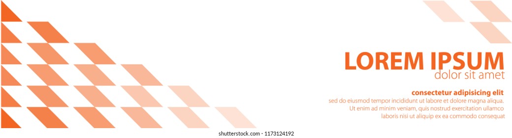 company header and banner 