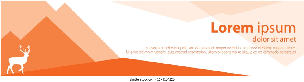 company header and banner 