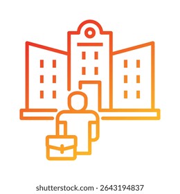 Elemento de icono de empresa para diseño