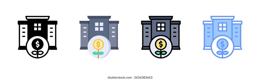 Company Icon Element For Design And Vector