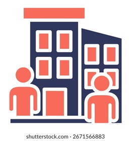 Elemento De Ícone Da Empresa Para Design E Vetor