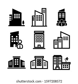 company icon isolated sign symbol vector illustration - high quality black style vector icons
