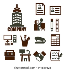 company icon set