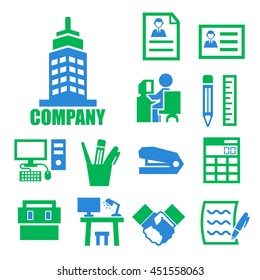 company icon set