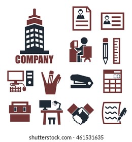 company icon set
