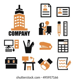 company icon set