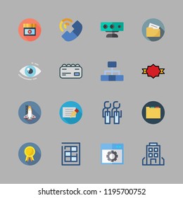 company icon set. vector set about software, hierarchical structure, sensor and card icons set.
