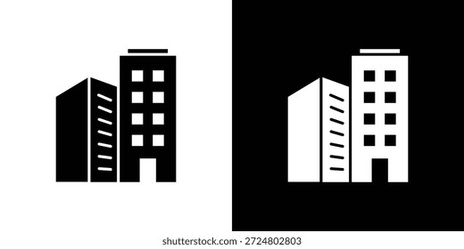 Firmensymbol Silhouette Vektor flache Illustration Design Pack.