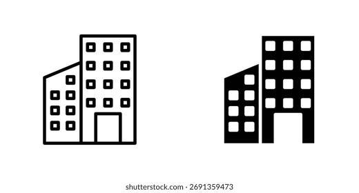 Icono de la empresa Ilustración vectorial simple para gráficos y Diseño web.