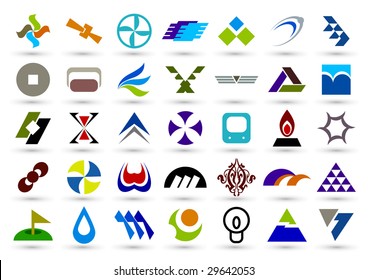 Company icon. such logos