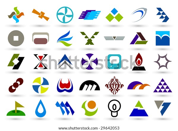 Company Icon Such Logos Stock Vector (Royalty Free) 29642053 | Shutterstock