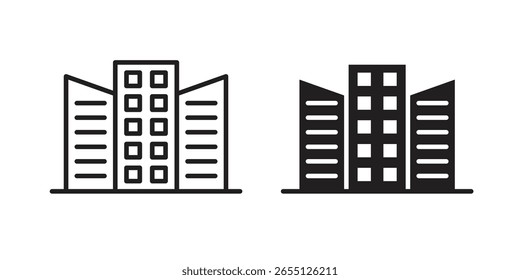 Company icon vector design. set web icons