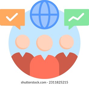 Imagen vectorial de icono de la compañía. Adecuado para aplicaciones web móviles y medios de impresión.