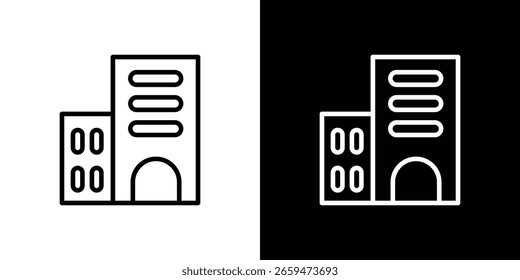 Company icon for website, vector design template elegant style