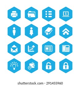 company icons universal set for web and mobile