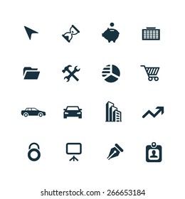 company Icons Vector set