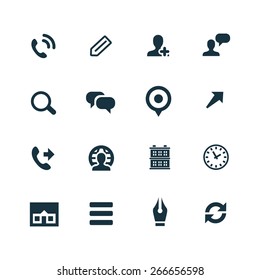 company Icons Vector set