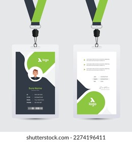 Company Id Card Template design, business id card design