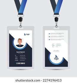 Company Id Card Template design, business id card design