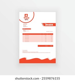 company Invoice template design, invoice design 
