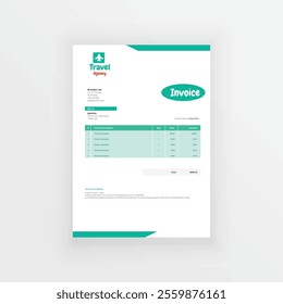 company Invoice template design, invoice design 
