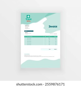 company Invoice template design, invoice design 