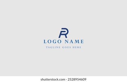 company letter AR logo design ideas vector