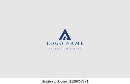 company letter AR logo design ideas vector