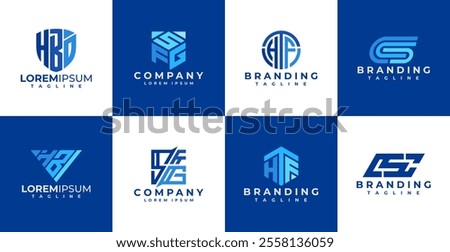 Company letter HBI SFG HTF CCS CSC logo set