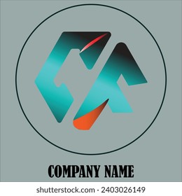company letter logo design.vector design template.