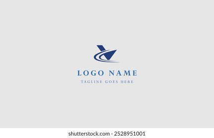 company letter V logo design ideas vector