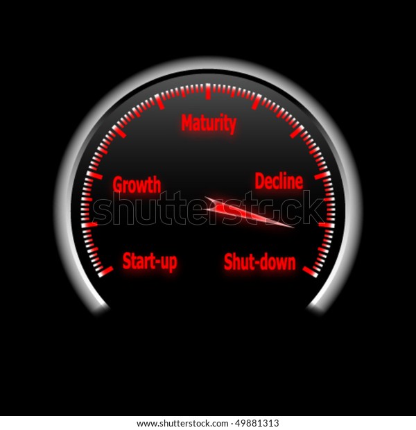 company life steps on a\
speedometer