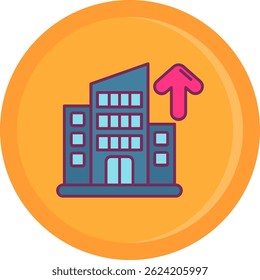 Línea de la empresa Vector Icon Design