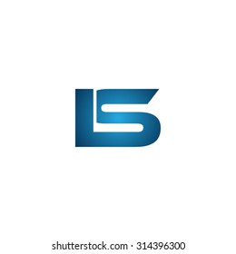 IS company linked letter logo